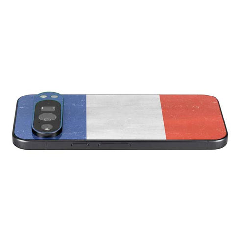 French Flag Distressed Pixel 9 Pro XL Skin
